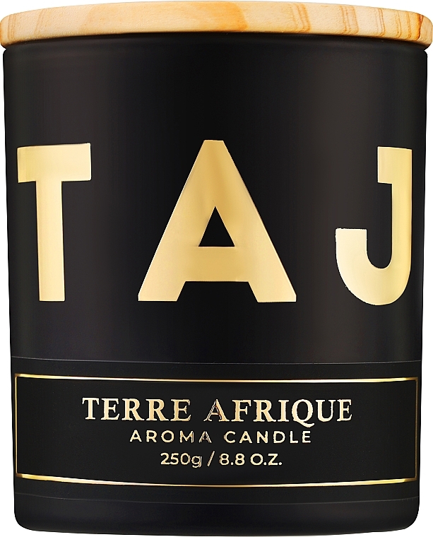 Ароматическая свеча "Terre Afrique" - Taj Max Aroma Candle — фото N1