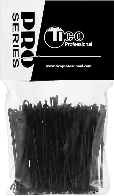 Невидимки 50 мм, чорні - Tico Professional — фото N3
