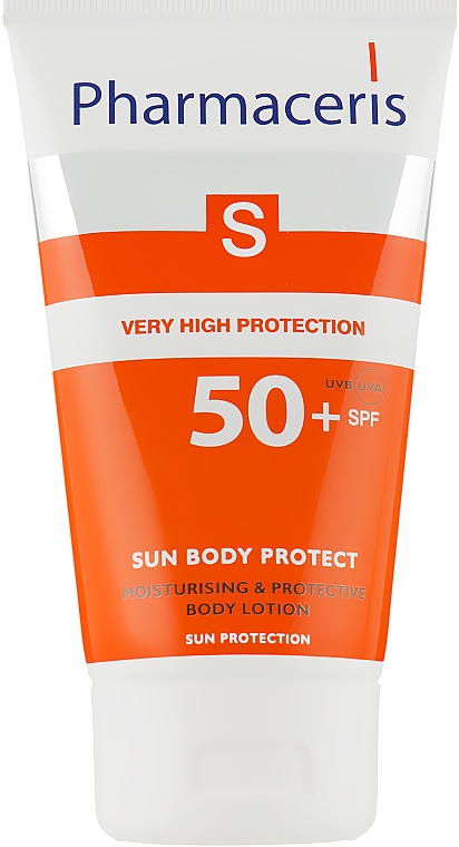 Гідроліпідний захисний бальзам для тіла - Pharmaceris S Sun Body Protect SPF50+ — фото N2