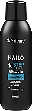 Рідина для зняття лаку без ацетону - Silcare Nailo 1st Step Remover — фото N1