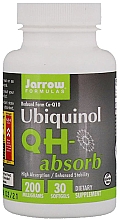 Коэнзим убихинол 200 мг - Jarrow Formulas Ubiquinol QH-Absorb 200 mg — фото N1