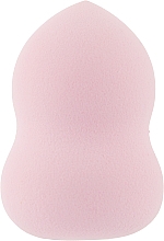 Парфумерія, косметика Спонж для макіяжу грушоподібний, нелатексний NL-B12, рожевий - Cosmo Shop Latex Free