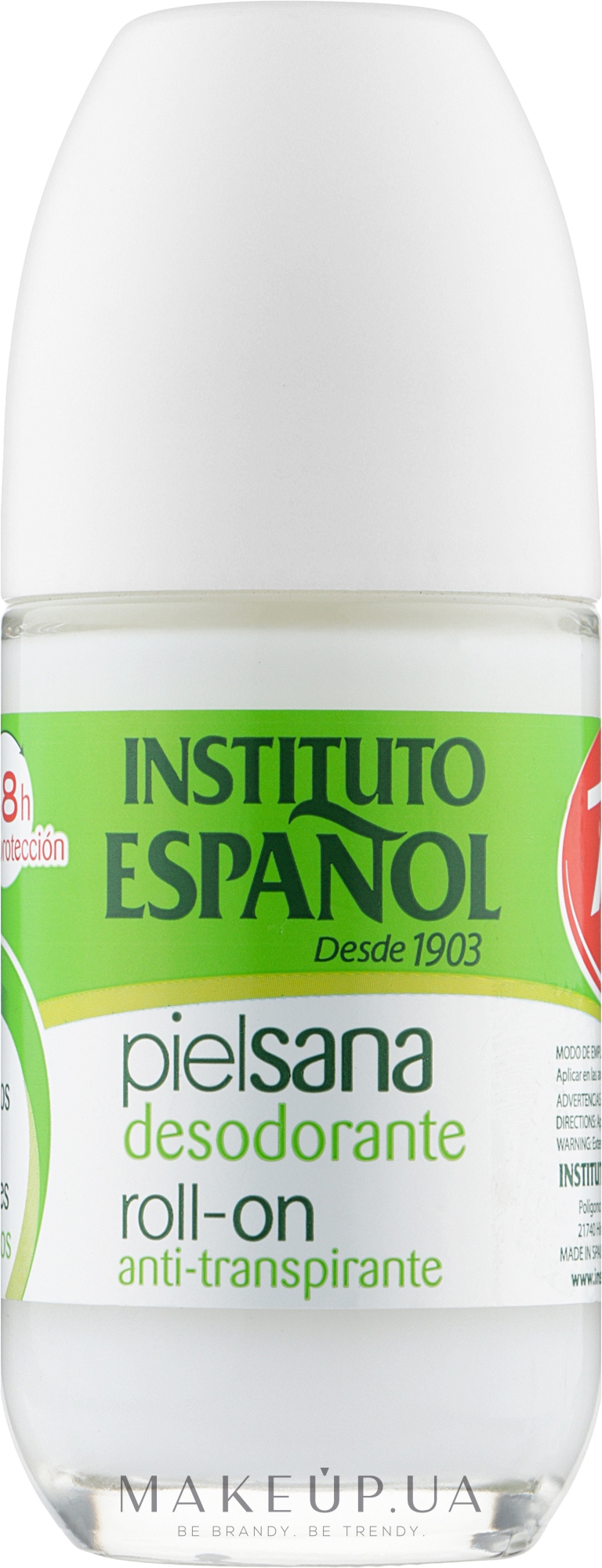 Кульковий дезодорант для тіла - Instituto Espanol Healthy Skin Deodorant Roll-On — фото 75ml