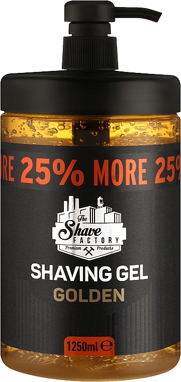 Гель для бритья - The Shave Factory Shaving Gel Golden — фото N2