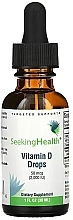 Духи, Парфюмерия, косметика Пищевая добавка "Витамин D", в каплях - Seeking Optimal Vitamin D Drops 50 mcg