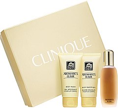 Духи, Парфюмерия, косметика Clinique Aromatics Elixir - Набор (parfum/50ml + b/lot/75ml+sh/gel/75/ml)