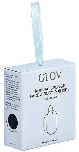 Конжаковий спонж для дітей для обличчя та тіла - Glov Konjac Sponge Face & Body For Kids — фото N2
