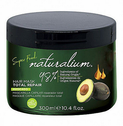 Маска для волос - Naturalium Super Food Avocado Mask — фото N1