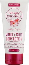 Духи, Парфюмерия, косметика Лосьон для тела - Mellor & Russell Simply Essentials Monoi de Tahiti Body Lotion