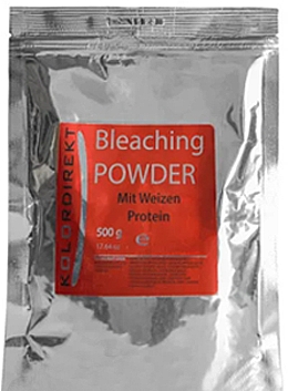 Осветляющая пудра с протеинами пшеницы, мятная - Kolordirekt Bleaching Powder Wheat Protein — фото N6