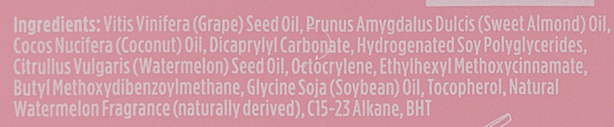 Олія для посилення засмаги з насінням кавуна з захистом від ультрафіолету - Bali Body Watermelon Tanning Oil SPF6 — фото N3