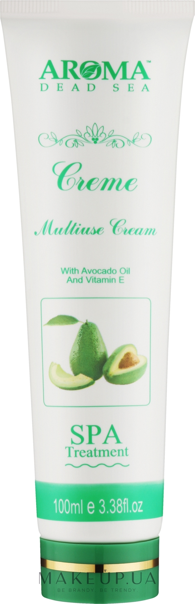 Универсальный крем для тела с маслом авокадо - Aroma Dead Sea Cream — фото 100ml