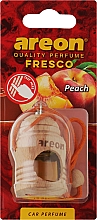 Парфумерія, косметика Ароматизатор для авто "Персик" - Areon Fresco Peach