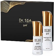 Набор - Dr.Sea Gift Gold Box Intensive Nourishment (cr/50ml + ser/30ml) — фото N1