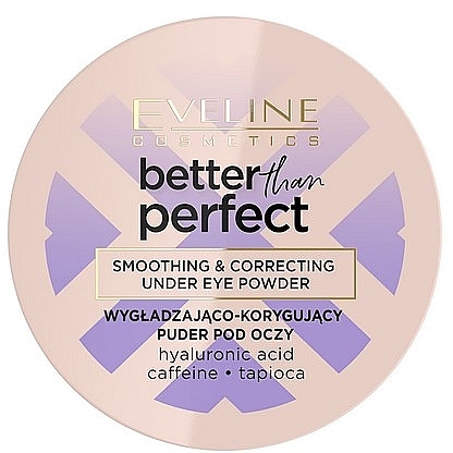 Пудра під очі - Eveline Better Than Perfect Smoothing and Correcting Eye Powder — фото N1