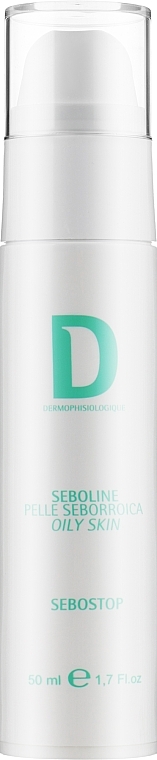 УЦІНКА Живильний крем для обличчя - Dermophisiologique Sebostop Crema Gel * — фото N1