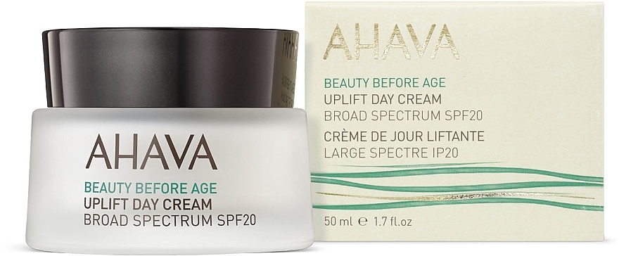 Ліфтинговий денний крем широкого спектру SPF20 - Ahava Beauty Before Age Uplifting Day Cream SPF20 — фото N2