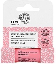 Парфумерія, косметика Бальзам для губ "Живильний" - Allvernum Omi Daily Care SOS Protective Lipstick Nourishing