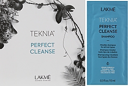 Духи, Парфюмерия, косметика Мицеллярный шампунь для глубокого очищения волос - Lakme Teknia Perfect Cleanse Shampoo (пробник)
