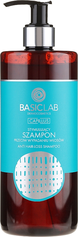 Шампунь против выпадения волос - BasicLab Dermocosmetics Capillus Anti Hair Loss Stimulating Shampoo — фото N4