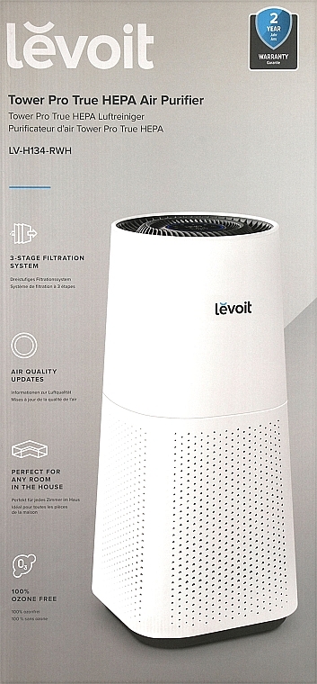 Очиститель воздуха - Levoit Air Purifier LV-H134-RWH White — фото N1