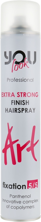 Лак для экстрасильной фиксации - You Look Professional Art Extra Strong Finish Hairspray