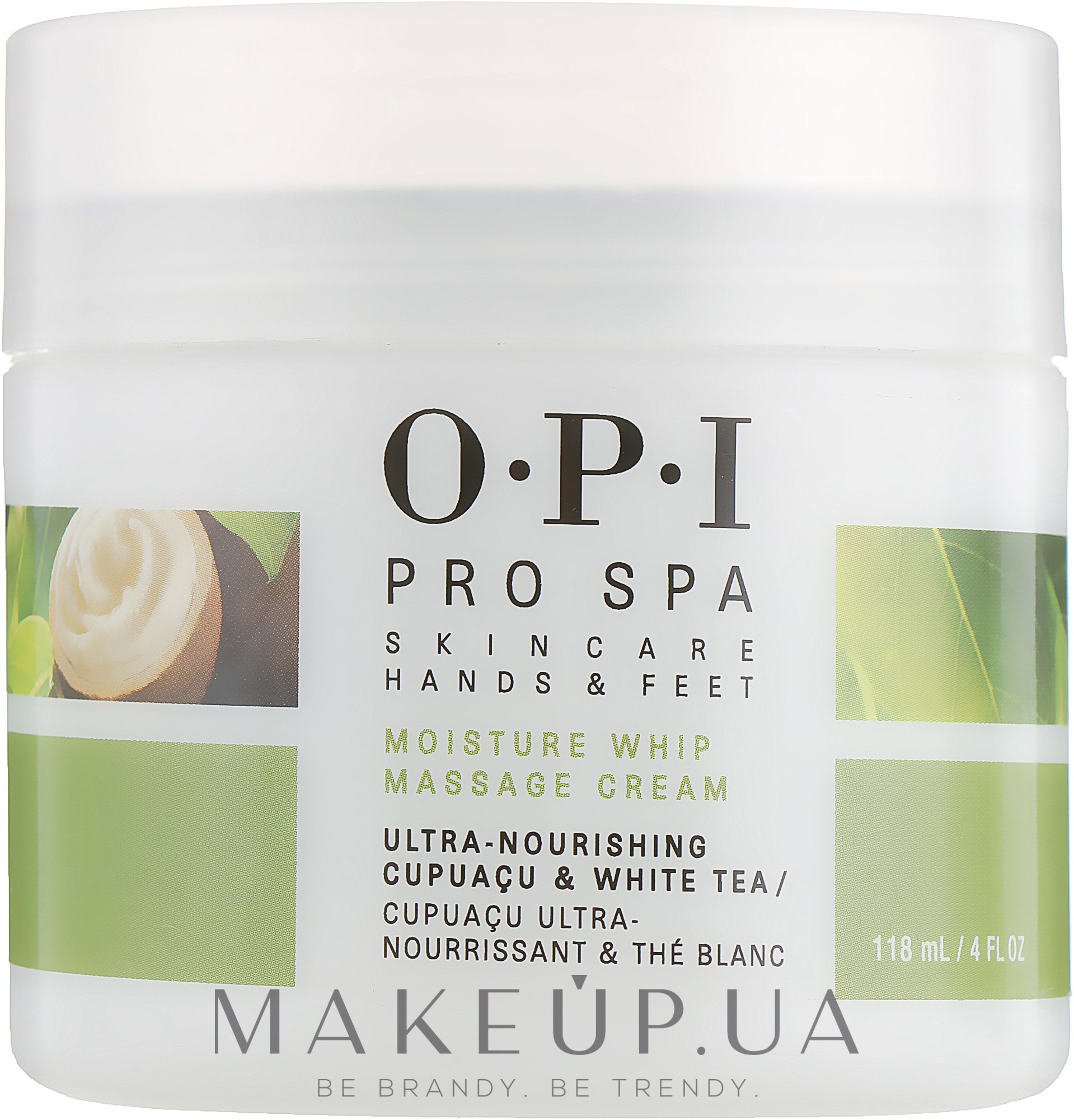 Увлажняющий массажный крем для рук - OPI ProSpa Moisture Whip Massage Cream — фото 118ml