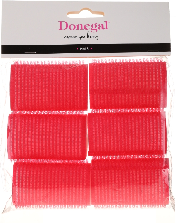Бігуді з пінною основою, 36 мм, 6 шт. - Donegal Hair Curlers — фото N1