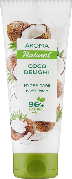 Крем для рук с ароматом кокоса - Aroma Natural Coco Delight Hand Care — фото N1