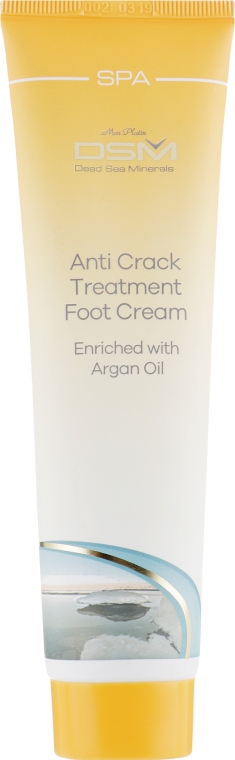 Крем для ног с аргановым маслом против трещин - Mon Platin DSM Anti Crack Treatment Foot Cream