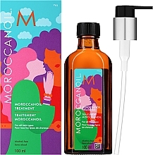 Восстанавливающее масло для волос - MoroccanOil Treatment For All Hair Types Limited Edition (ограниченный выпуск) — фото N2