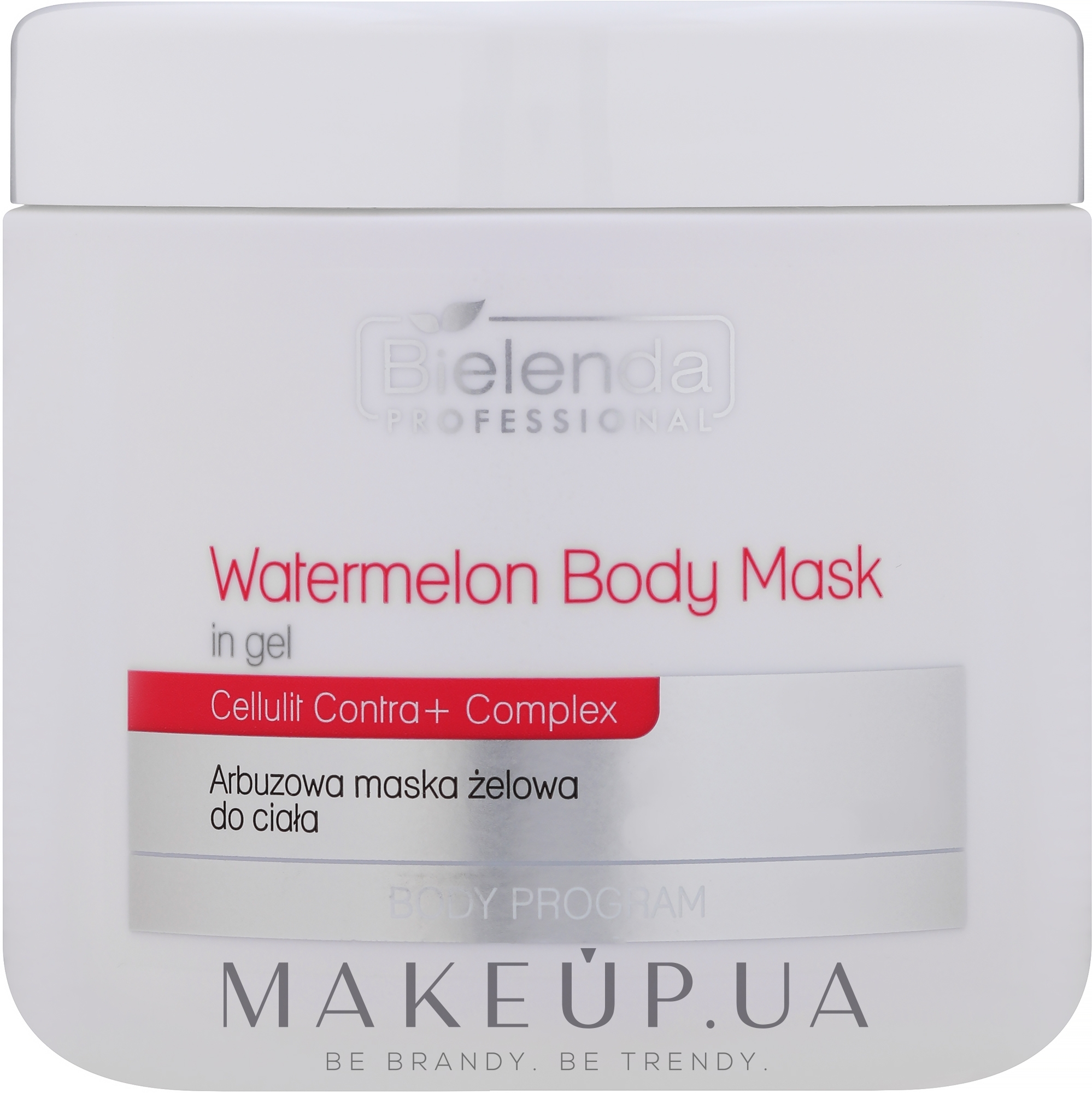 Кавунова гелева маска для тіла - Bielenda Professional Watermelon Gel Body Mask — фото 600g