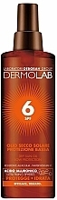 Сухое масло для загара - Deborah Dermolab Dry Sun Oil Low Protection SPF6 — фото N1
