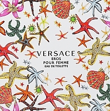 Versace Eros Pour Femme - Набор (dt/100ml + b/lot/150ml) — фото N1