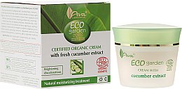 Органічний крем з екстрактом огірка - Ava Laboratorium Eco Garden Certified Organic Cream with cucumber — фото N1