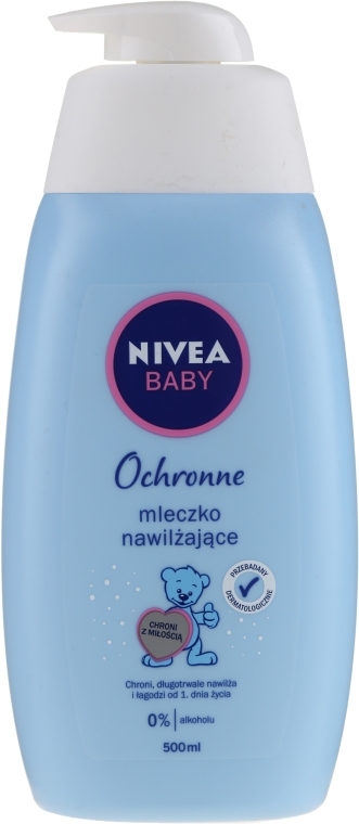 Бархатное увлажняющее молочко для тела - NIVEA Baby Velvet Moisturizing Milk — фото N2