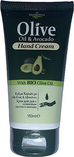 Крем для рук "Авокадо" - Madis HerbOlive Hand Cream — фото N1