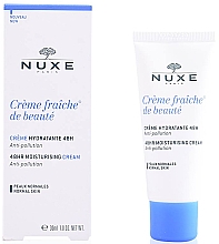 Духи, Парфюмерия, косметика УЦЕНКА Увлажняющий крем для лица - Nuxe Creme Fraiche de Beaute Moisturising Cream 48H *