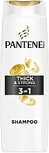 Духи, Парфюмерия, косметика Шампунь для волос 3 в 1 - Pantene Pro-V Thick & Strong