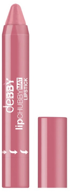 Debby Lip Chubby Matte Lipstick - Помада для губ — фото N1