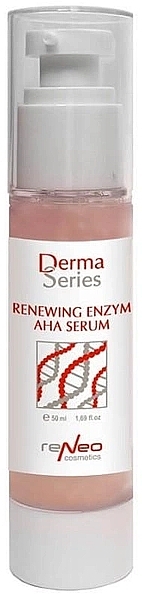 Энзимная регенерирующая сыворотка с АНА кислотами - Derma Series Renewing Enzym Aha Serum — фото N1
