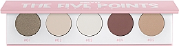 Духи, Парфюмерия, косметика УЦЕНКА Палетка теней для век - Miyo Five Points Palette * 