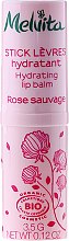 Парфумерія, косметика Зволожувальний бальзам для губ - Melvita Rose Sauvage Moisturizing Lip Balm