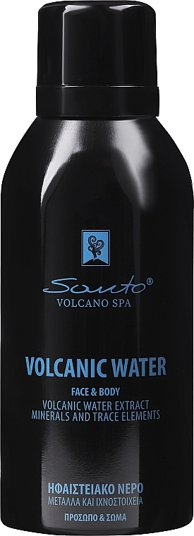 Вулканическая вода для лица и тела - Santo Volcano Volcanic Water Face & Body — фото N2