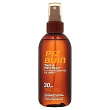 Парфумерія, косметика Захисна олія для швидкого засмаги - Piz Buin Tan&Protect Tan Accelerating Oil Spray SPF30