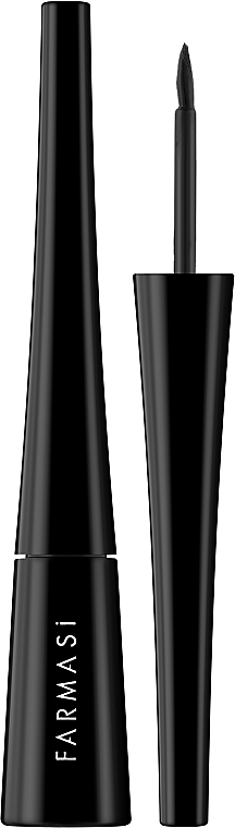 Рідка підводка для очей з твердим пензликом - Farmasi Deeplook Eyeliner — фото N1