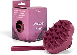 Парфумерія, косметика Щітка для масажу шкіри голови, Bordeaux Red - Bellody Scalp Massage Brush