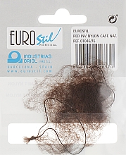 Сеточка для волос нейлон, коричневая, 01046/76 - Eurostil — фото N2