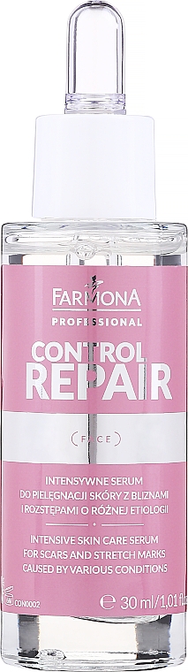 Заспокійлива сироватка для обличчя, для догляду за шкірою із запальними змінами - Farmona Professional Control Repair — фото N1