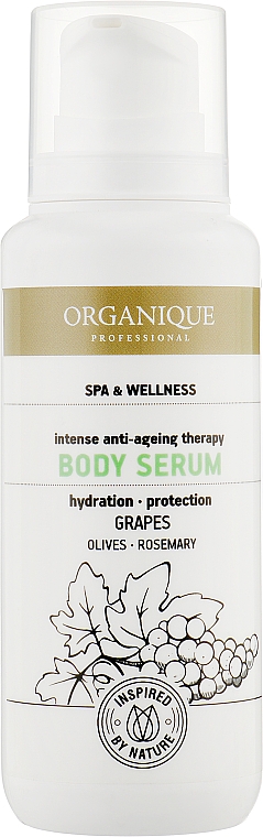 Антивікова сиворотка для тіла - Organique Professional Spa Therapies Grape Body Serum — фото N5